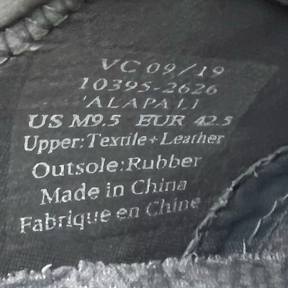 OluKai Alapa Li Sneakers Mens Size 9.5 Collapsible Drop-In Heel Mesh Slip On - Picture 13 of 13